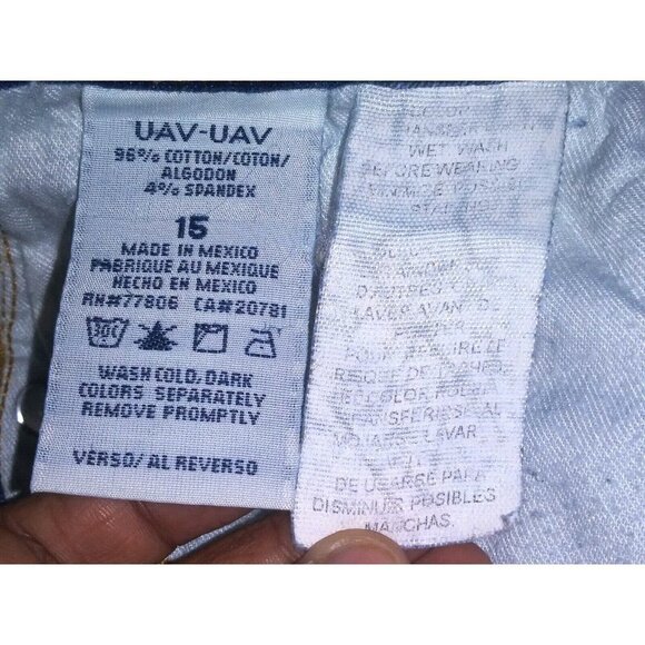 Vintage Tommy Hilfiger Jeans Tommy Girl Y2K blue 2002 boot Size 15/32 excellent - Picture 8 of 10